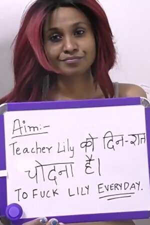 Horny Sex Teacher Giving Lesson how to Suck a Big Black Indian Cock