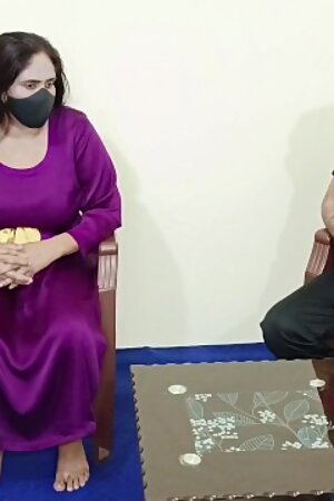 Indian Servant Licking Pussy and Fucking Pussy of her Big Tits Mistress