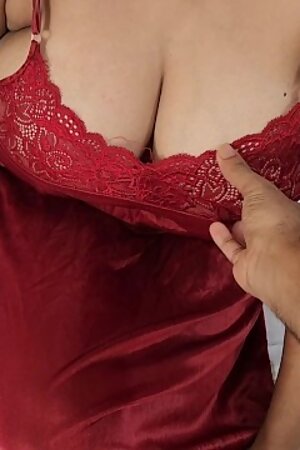 Fucking my Horny Wife for the first Time with a Big Dick Penis Sleeve she got Creamy Orgasm