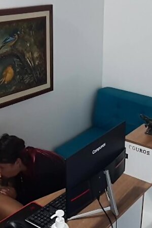 MY BOSS'S SLUT SUCKS MY COCK IN THE OFFICE PART 1