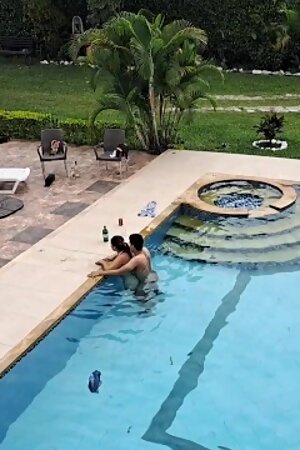 The Party Ends with a Fuck in the Pool. Part 1.