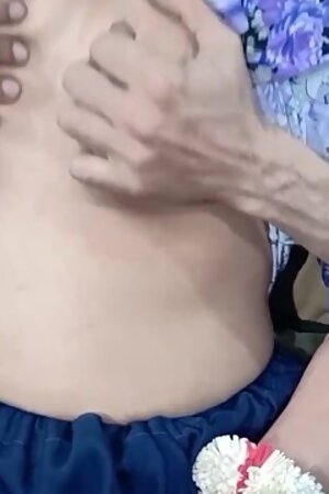 Indian Boobs Pressed and Hard Pussy Fucked in Missionary