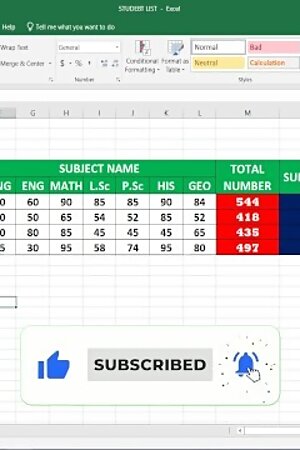 HOW TOTAL NUMBER AND SUBSTRACTION IN EXCEL