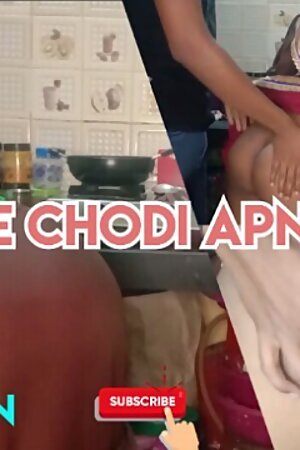 Horny Sali get Fucked in Kitchen while Working by Jija Ji