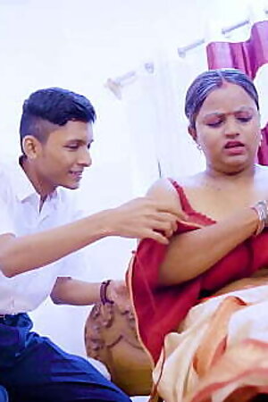 Desi Indian horny Step grandson fucks Step grandma hard and ejaculates in her mouth ( Hindi Audio )