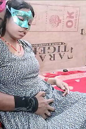 Hot Natural Tits Indian Wife Taking Big Cock and Gets Fucked Hard in Doggystyle