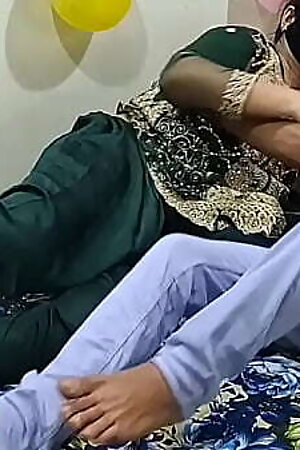 Desi siblings enjoying fucking romance Hindi voice