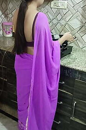 Desi Indian step mom surprise her step son Vivek on his birthday dirty talk in hindi voice