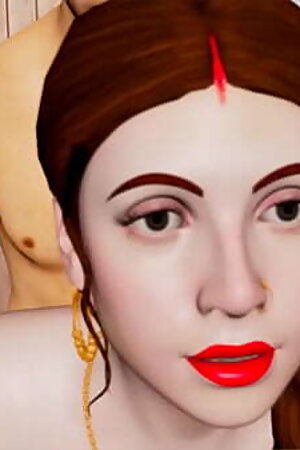 प्रेमिसे प्रेमकी निशानी मिली - हिन्दी एनिमेटेड सेक्स