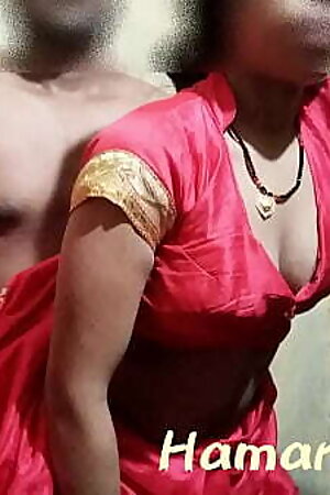 Indian Village wife fucked in hot red saree.
