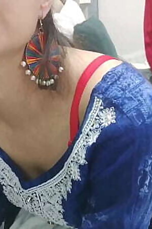 Desisaarabhabhi - Stepmother shares a bed with her stepson who took the opportunity to touch her and grab her in the ass when she was resting in Hindi audio