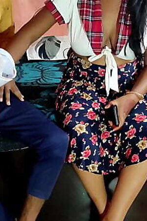 stepSister made stepbrother xxx fuck her for not telling her parents about her failure in school! in clear hindi voice