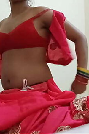 Hot Indian Desi Village new merid bhabhi was cheat her husband and fucked by step brother on clear Hindi audio