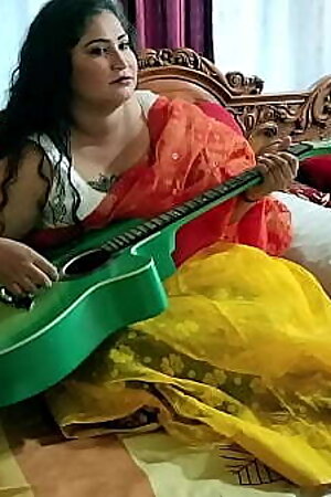 Beautiful Madam Hot Romantic sex with Student! With clear Hindi audio