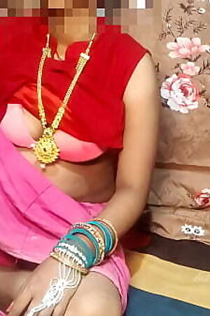 देसी बेस्ट पति वाइफ रीयल रेड क्लॉथ हिंदी