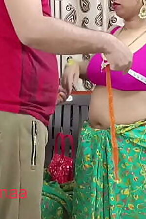 Indian Bhabhi Seduces Ladies Tailor For Fucking With Hindi Audio