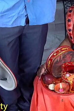 Karva Chauth Special XXX indian in hindi