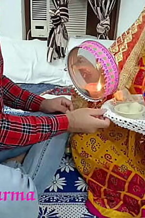 Karwa chauth special 2022 indian xxx desi husband fuck her wife'_ hindi audio with dirty talk