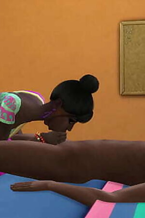 Indian stepmom finds her virgin stepson sleeping after coming home from work and sucks his dick while he sleeps then fucks with him and gets her pregnant - Desi big boobs