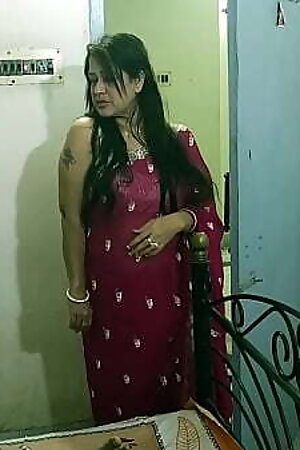 Indian Bengali hot aunty fucking with husbands brother! Hindi webseries sex