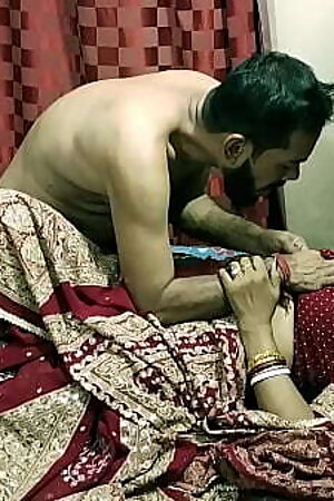 Indian xxx milf bhabhi real sex with husband close friend! Clear hindi audio