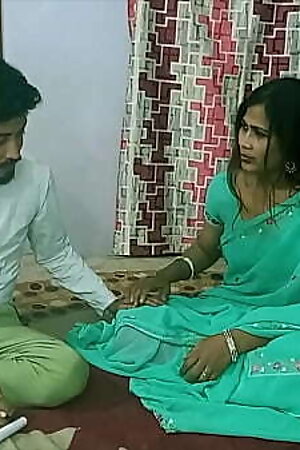 Indian sexy madam teaching her special student how to romance and sex! with hindi voice