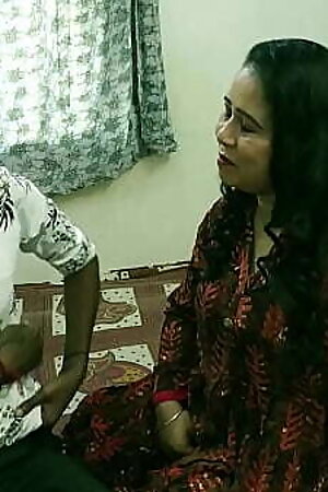 Indian horny milf bhabhi fucking with innocent village boy!! clear hindi audio: hot webserise sex