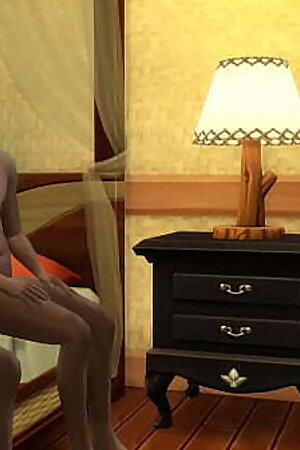 Husband shares his wife with his best friend on her birthday to surpris her - Indian threesome sex