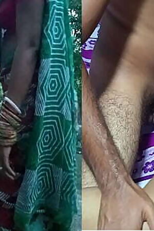 पडोसन भाभी ने घर की छत पर लण्ड हिलाते हुए पकड़ा फिर चुदाई करवाई