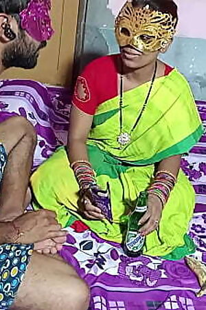 एग्जाम देने आयी कजिन सिस्टर को बियर पिलाकर खूब चोदा Indian Sex