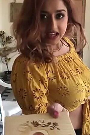 Braless desi chick sexy