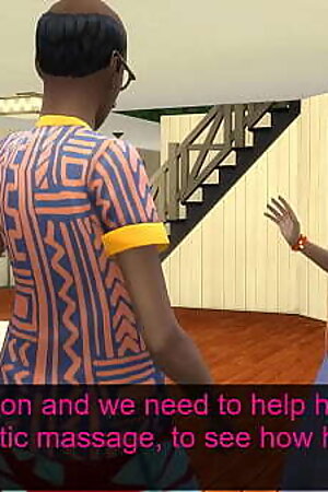 Indian step Mom Hardly Convinced By step Dad to have first time sex with step Son to Deflower in an erotic massage - Shy teen