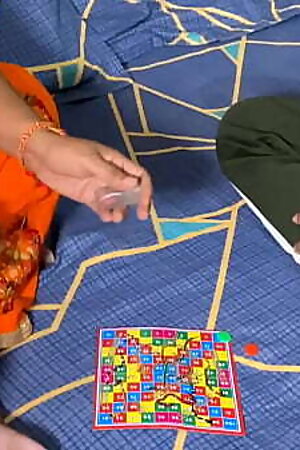 Bhabhi ke sath Ludo Game. Winner takes Advantage. full hindi video