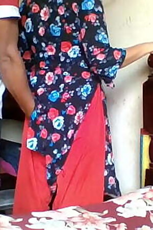 Indian step sister surprised by her brother