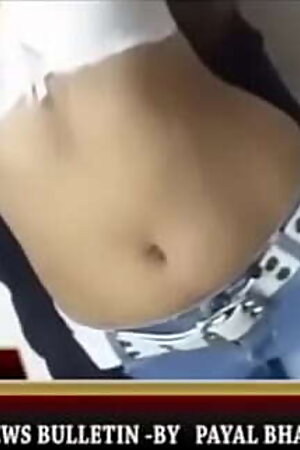 Hot desi news reader giving nude updates full video at pornland.in