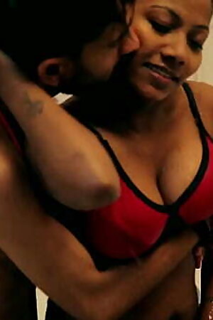 Hot Girl Bathing in Red Bra